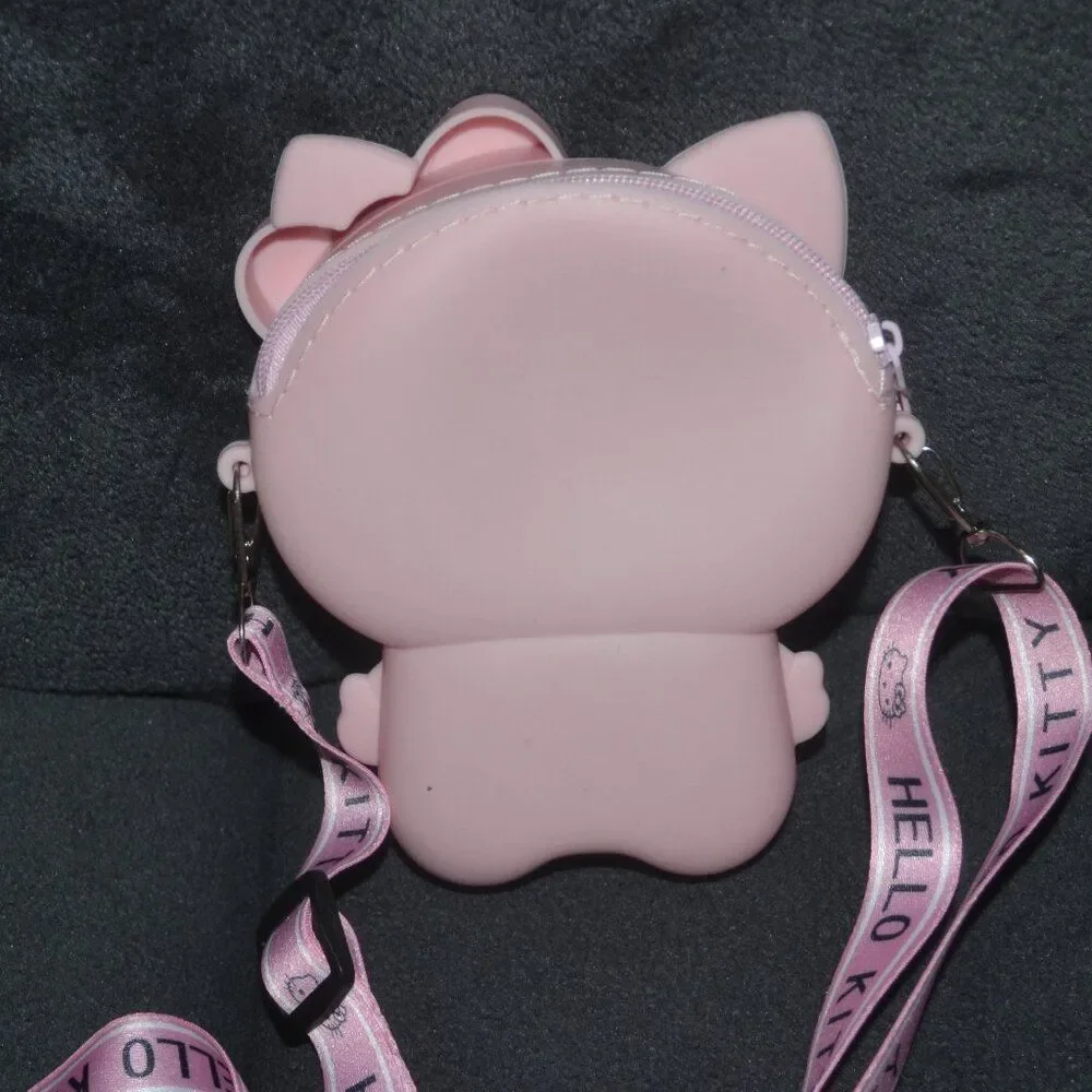 Mini Hello Kitty Pink Crossbody Bag Birthday Gift Christmas Set Idea Bundle